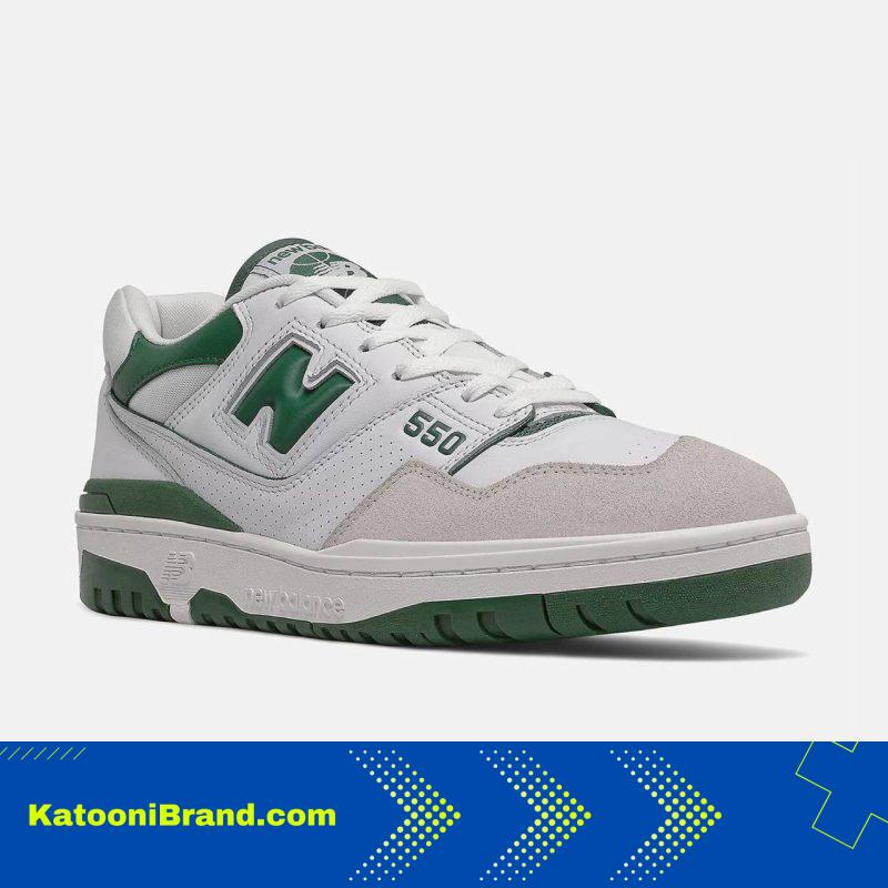 کفش نیوبالانس New Balance 550 White Green