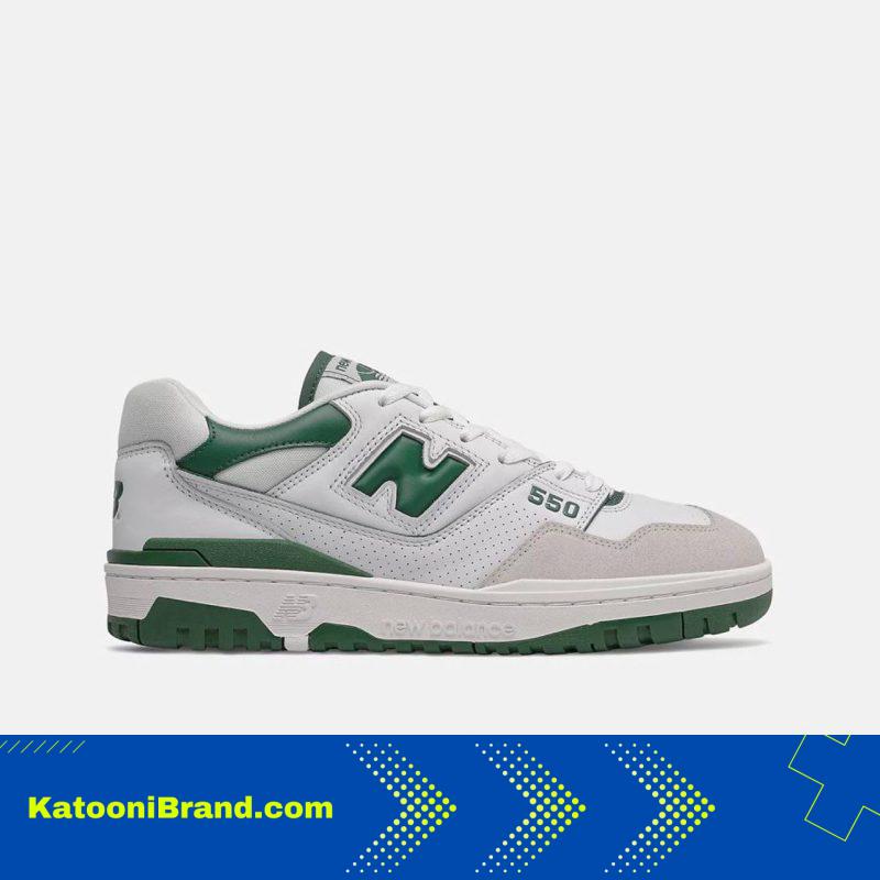 کفش نیوبالانس New Balance 550 White Green